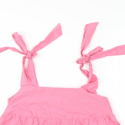 Limited Collection Womens Pink   Basic Tank Size 6