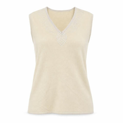 George Womens Beige   Vest Jumper Size 12