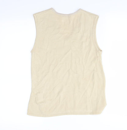 George Womens Beige   Vest Jumper Size 12