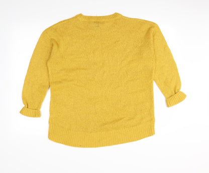 New Look  Womens Yellow   Pullover Jumper Size M