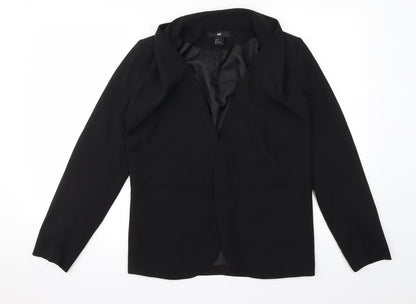 H&M Womens Black   Jacket Blazer Size 4