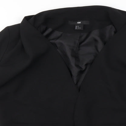 H&M Womens Black   Jacket Blazer Size 4