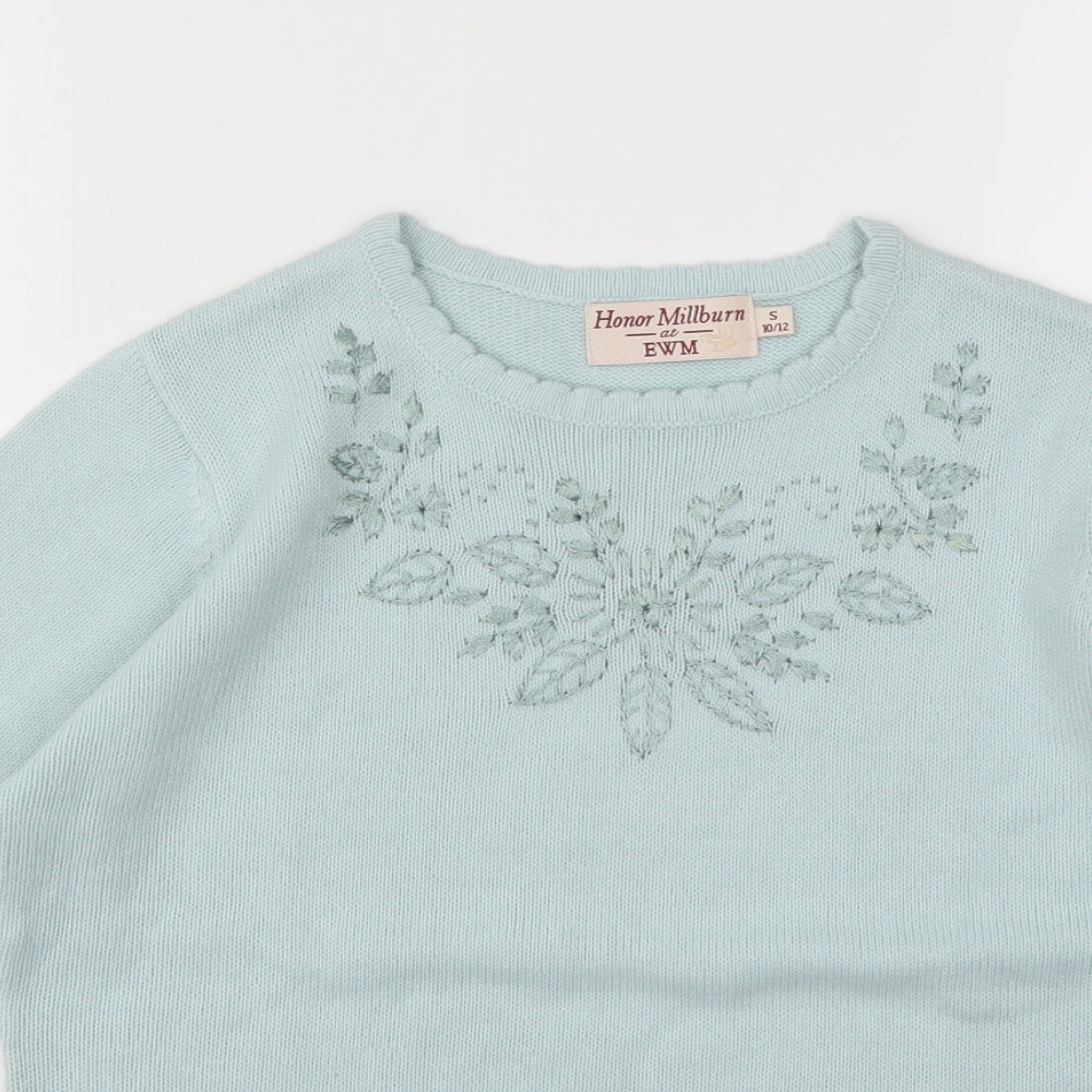 EWM Womens Green   Pullover Jumper Size 10