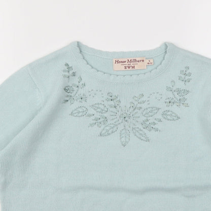 EWM Womens Green   Pullover Jumper Size 10