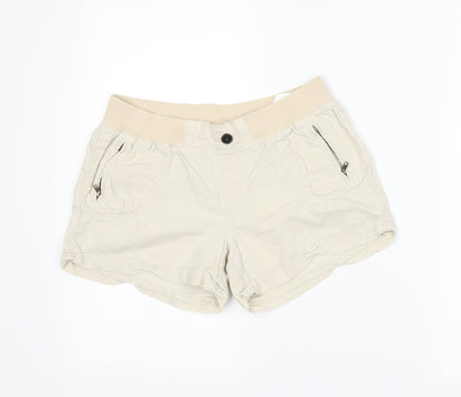 H&M Girls Beige   Hot Pants Shorts Size 12-13 Years