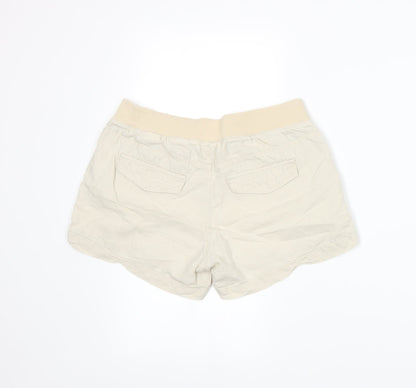 H&M Girls Beige   Hot Pants Shorts Size 12-13 Years