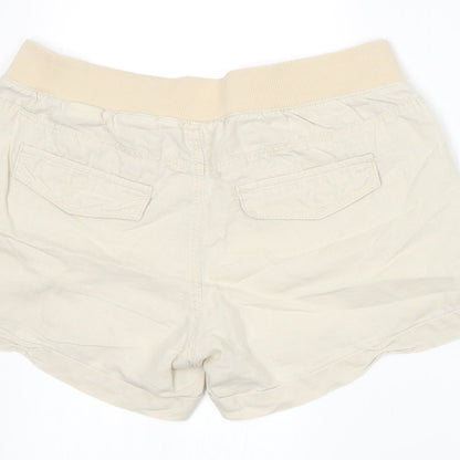H&M Girls Beige   Hot Pants Shorts Size 12-13 Years