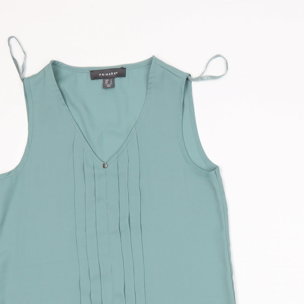 Primark Womens Green   Basic Blouse Size 4