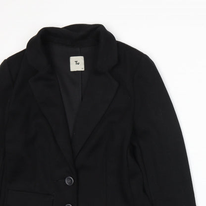 TU Womens Black   Jacket Blazer Size 12