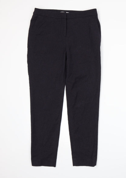 Womens UK Size 8 H&M Regular Fit  Blue Trousers