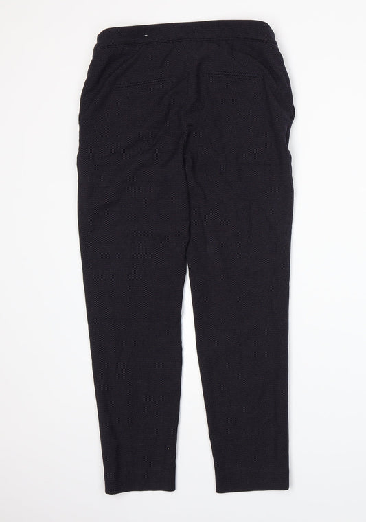 Womens UK Size 8 H&M Regular Fit  Blue Trousers