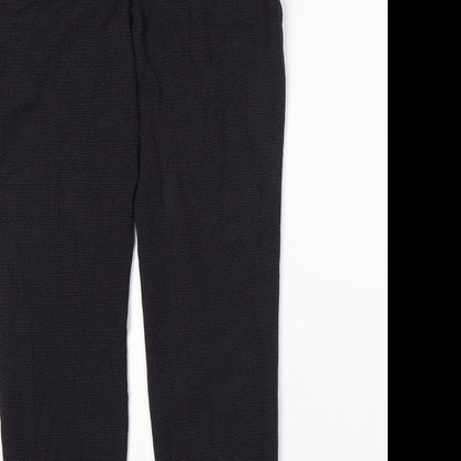Womens UK Size 8 H&M Regular Fit  Blue Trousers