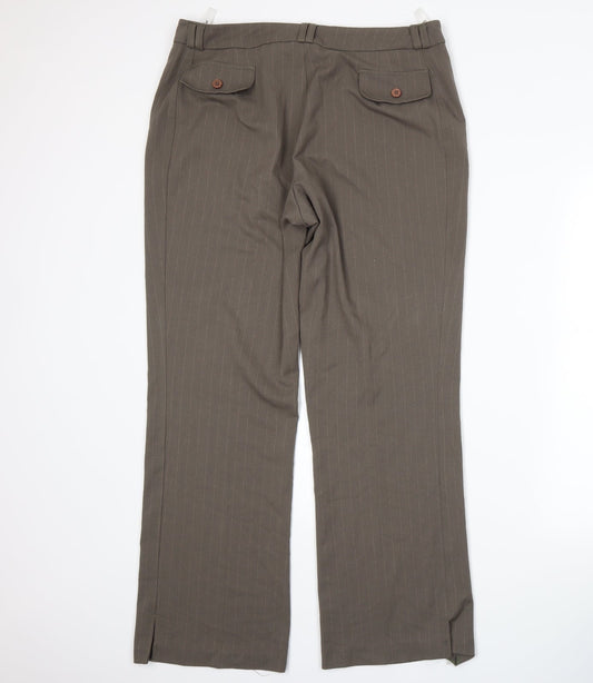 Womens UK Size 16 Klass Regular Fit  Beige Trousers