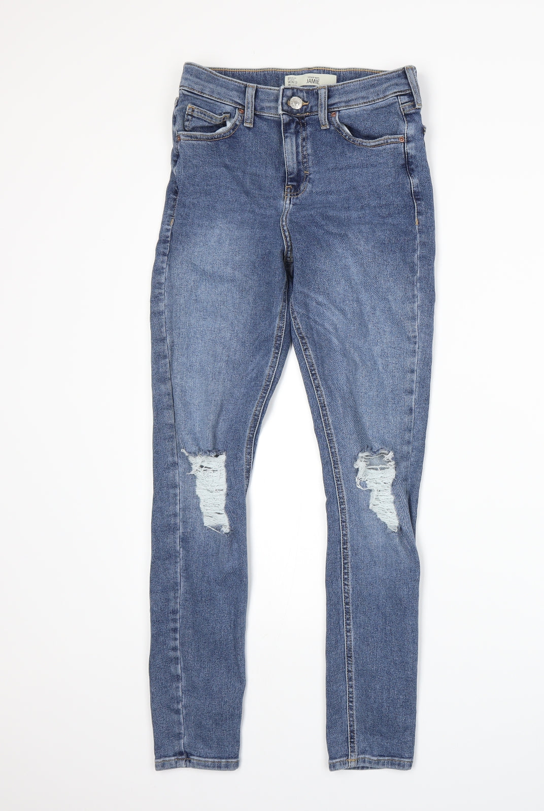 New Look Womens Blue   Skinny Jeans Size 6 L27 in