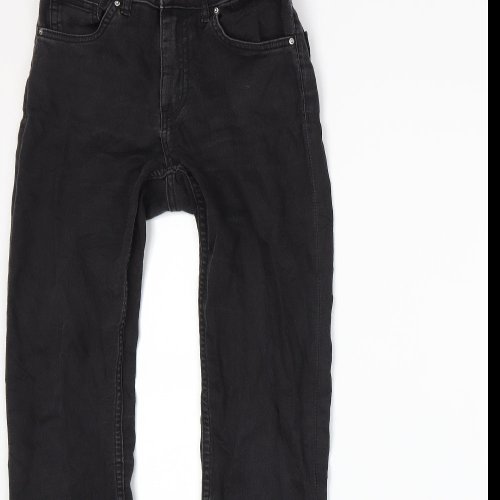 H&M Womens Grey   Skinny Jeans Size 10 L28 in