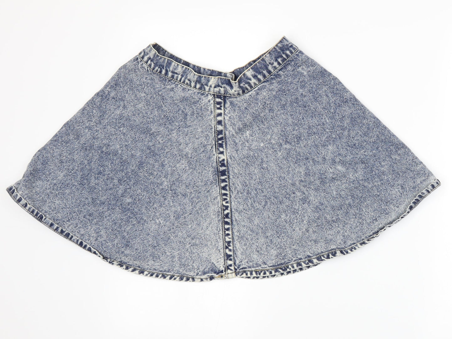 Rock & Revolution Womens Blue  Denim A-Line Skirt Size 8