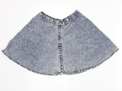 Rock & Revolution Womens Blue  Denim A-Line Skirt Size 8