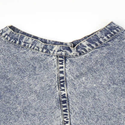 Rock & Revolution Womens Blue  Denim A-Line Skirt Size 8