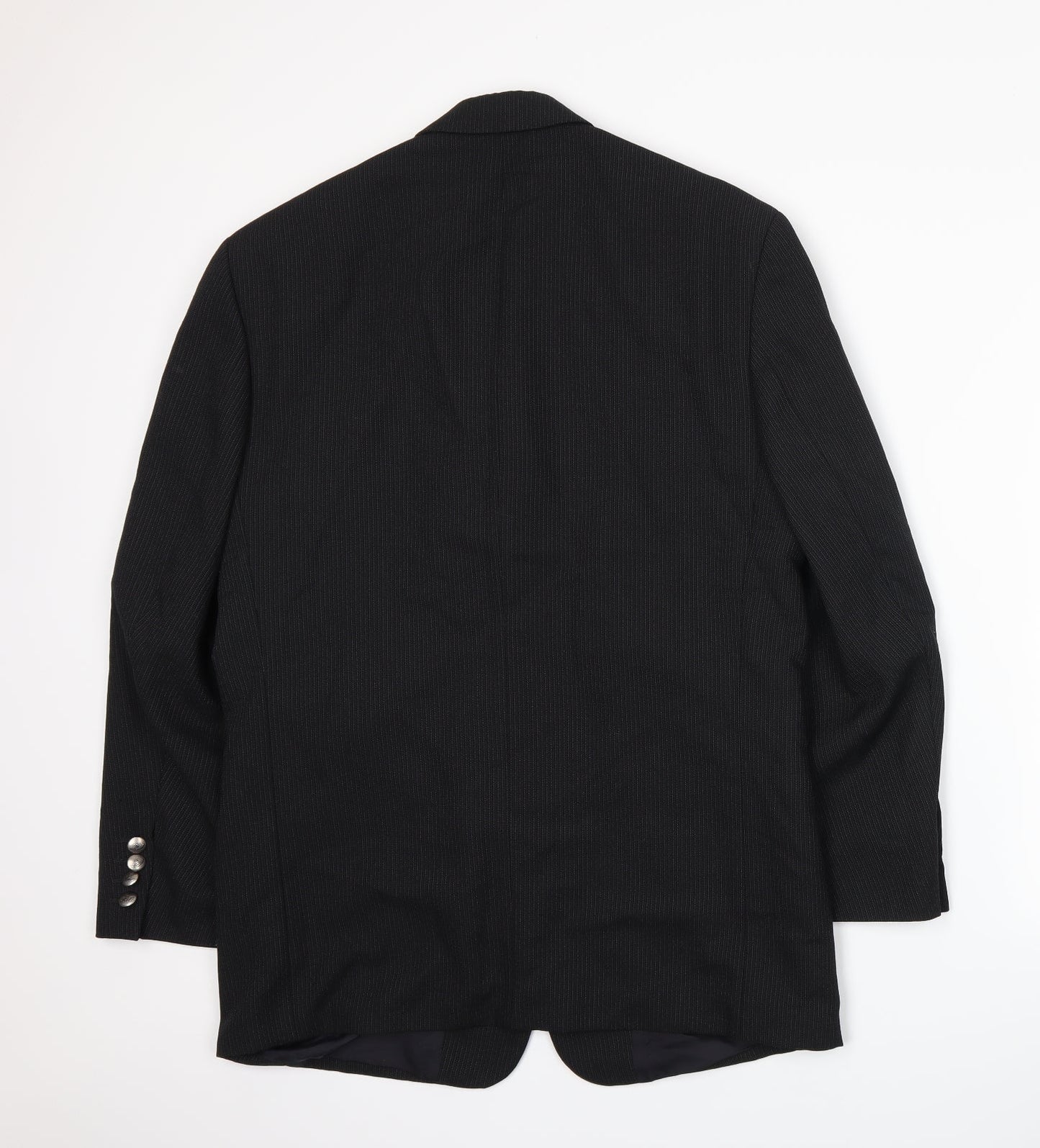 Mens UK Size M Ciro Citterio Regular Black Suit Jacket