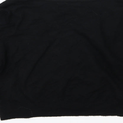 Debenhams Womens Black  Knit Cardigan Jumper Size 14