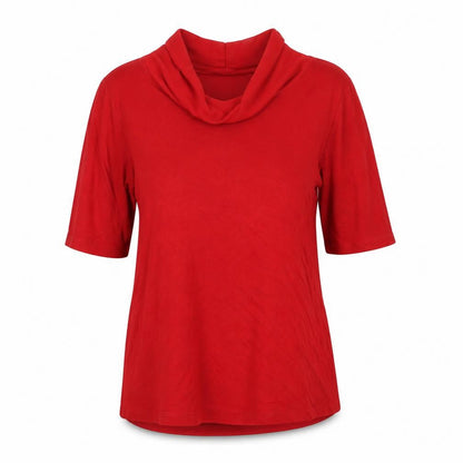 MORE & MORE Womens Red  Knit Pullover Jumper Size 12
