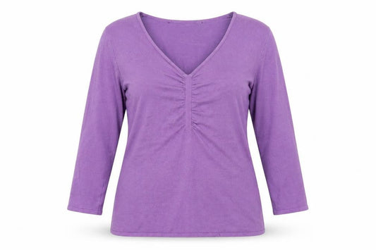 Stephen Y Womens Purple  Knit Pullover Jumper Size M