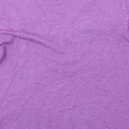 Stephen Y Womens Purple  Knit Pullover Jumper Size M