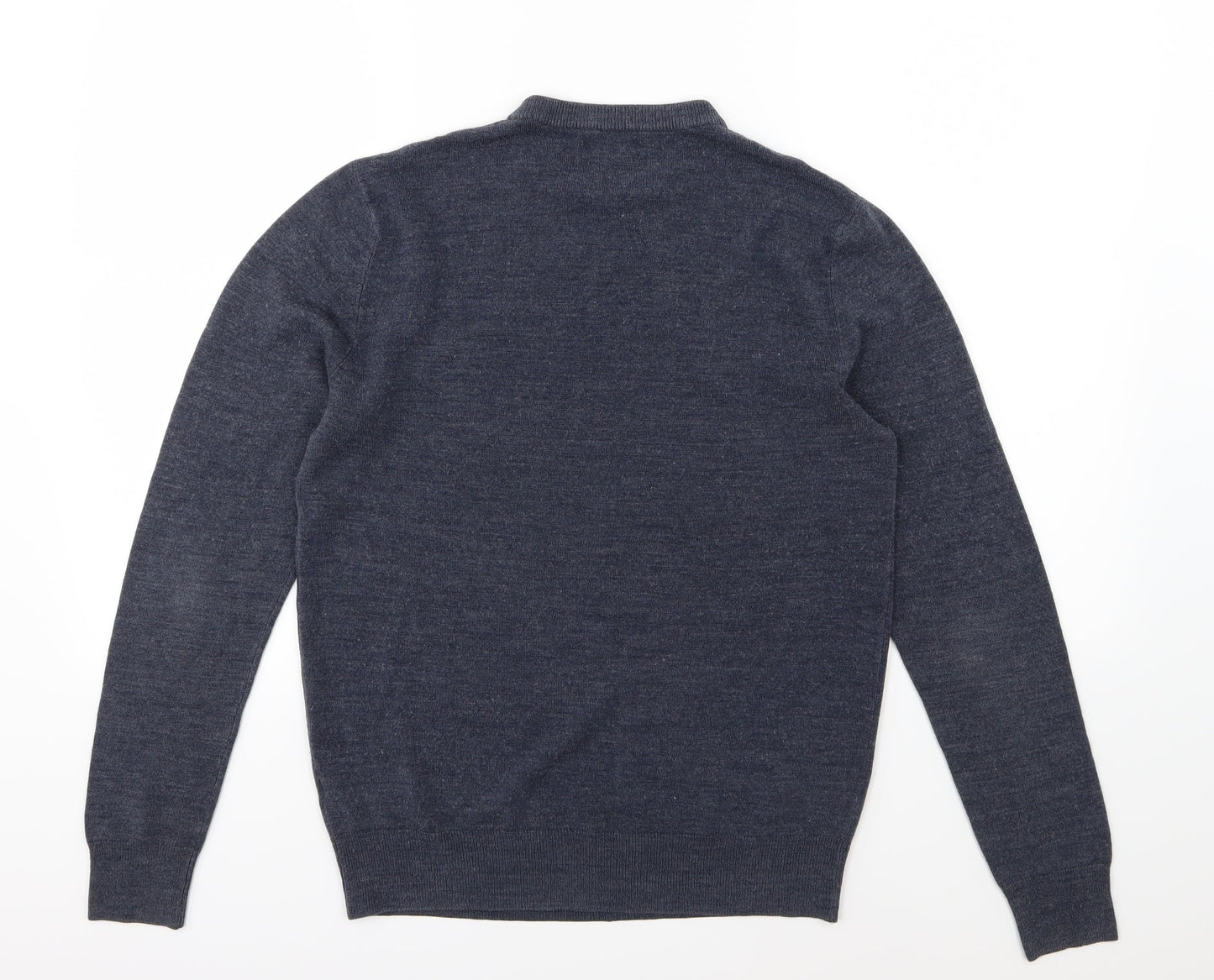 BHS Mens Blue  Knit Pullover Jumper Size S