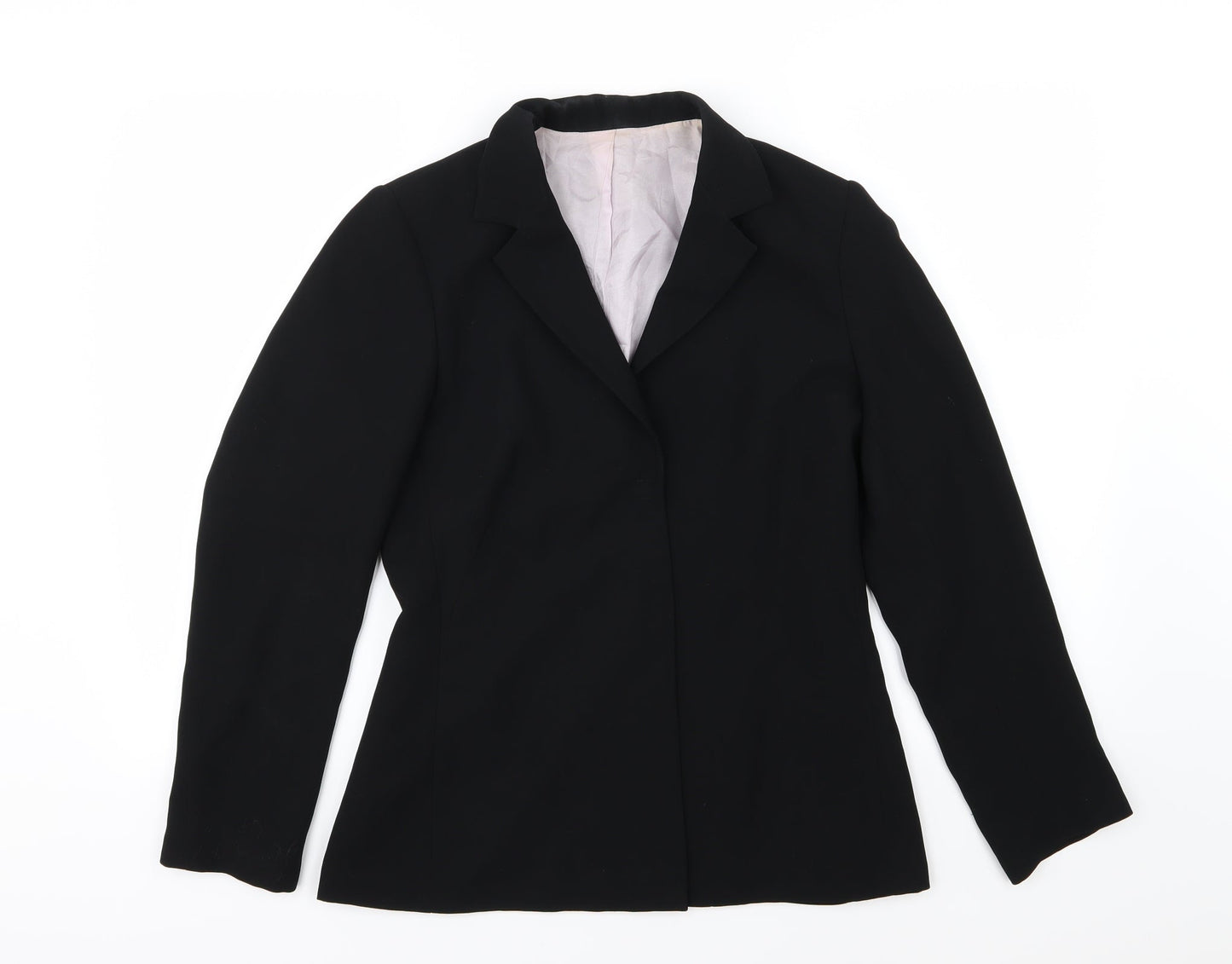 Dorothy Perkins Womens Black  Rayon Jacket Suit Jacket Size 10