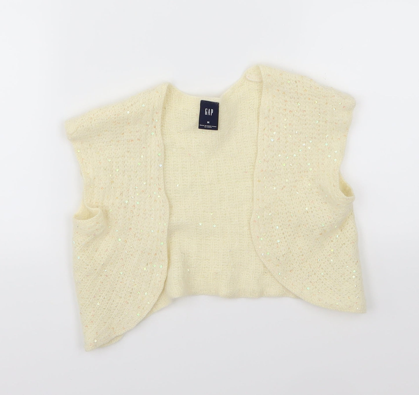 Gap Womens Beige  Knit Cardigan Jumper Size M