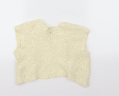 Gap Womens Beige  Knit Cardigan Jumper Size M