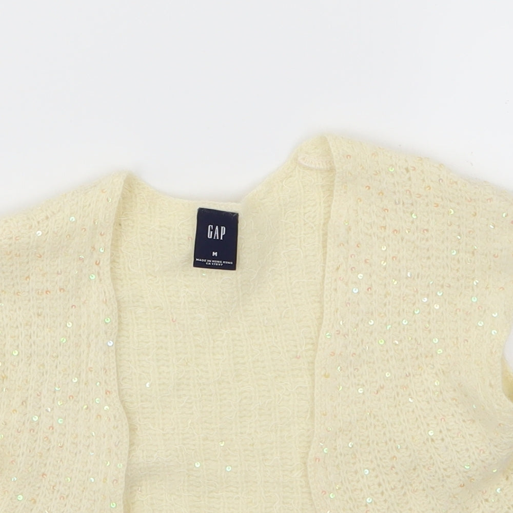 Gap Womens Beige  Knit Cardigan Jumper Size M