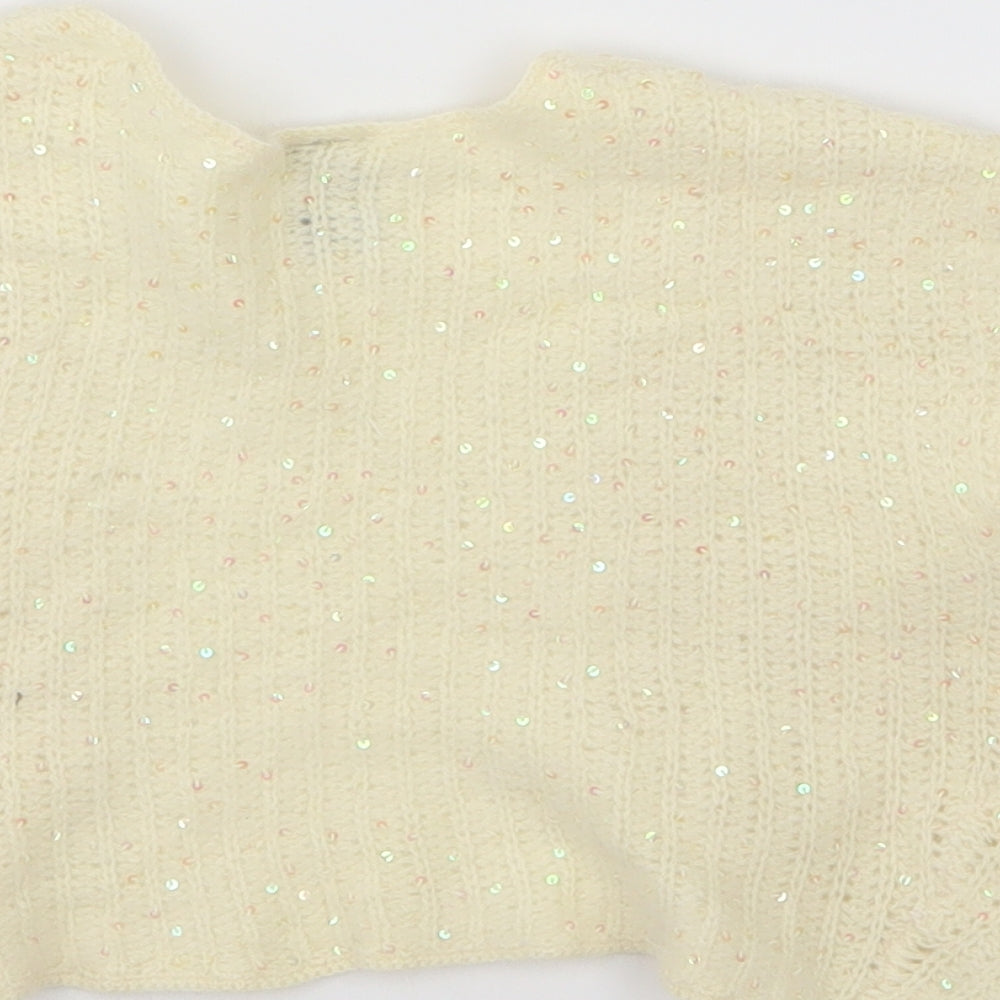 Gap Womens Beige  Knit Cardigan Jumper Size M