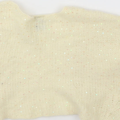 Gap Womens Beige  Knit Cardigan Jumper Size M