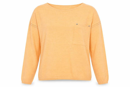 Next Womens Orange  Knit Pullover Jumper Size 14