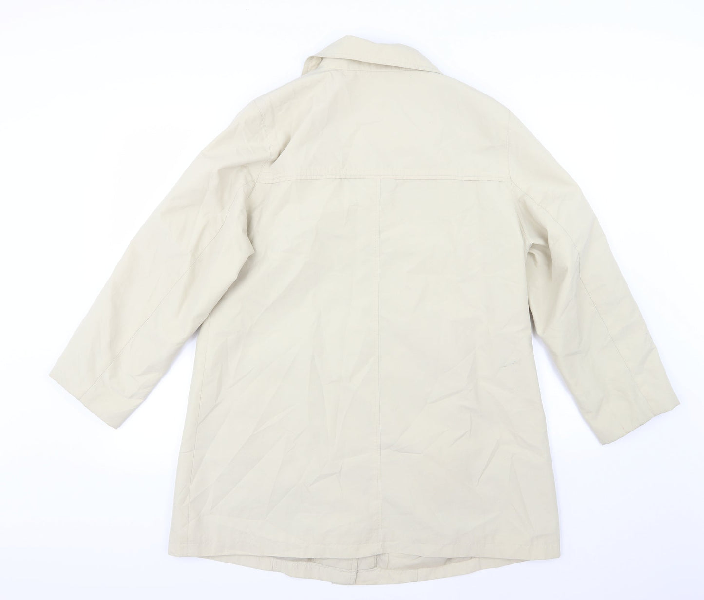 Womens UK Size 16 Special Collection Beige Overcoat