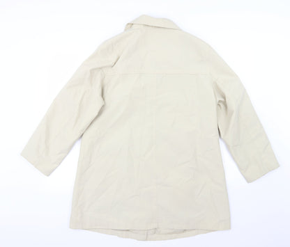 Womens UK Size 16 Special Collection Beige Overcoat
