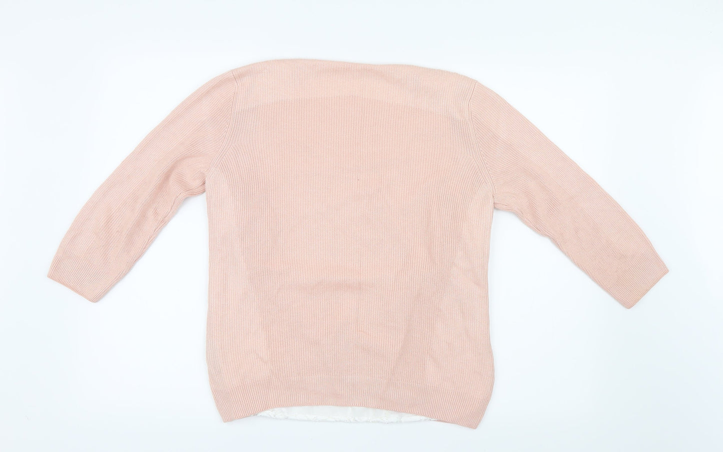 Womens UK Size 12 Marks and Spencer Pink Basic Blouse