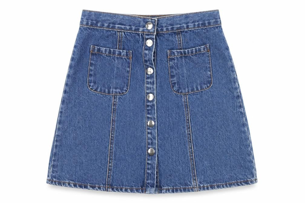 Womens UK Size S BDG Straight & Pencil Denim Skirt