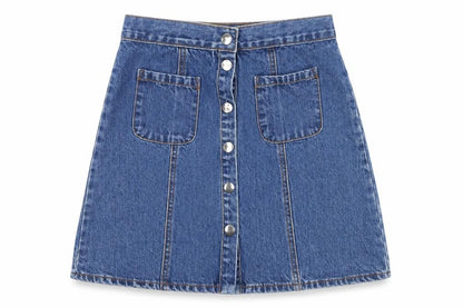 Womens UK Size S BDG Straight & Pencil Denim Skirt