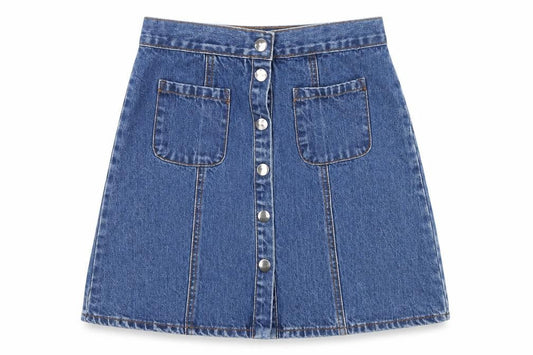 Womens UK Size S BDG Straight & Pencil Denim Skirt