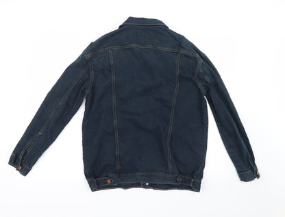 Womens UK Size 10 H&M Blue Jacket