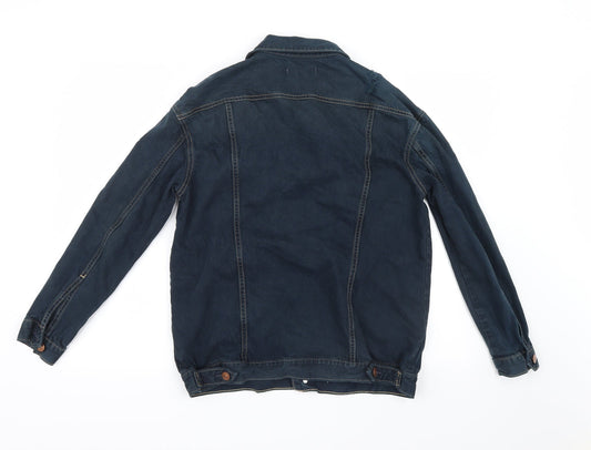 Womens UK Size 10 H&M Blue Jacket