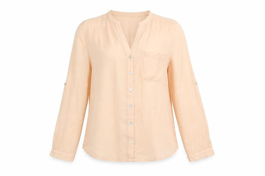 Womens UK Size 12 Preworn Orange Basic Blouse