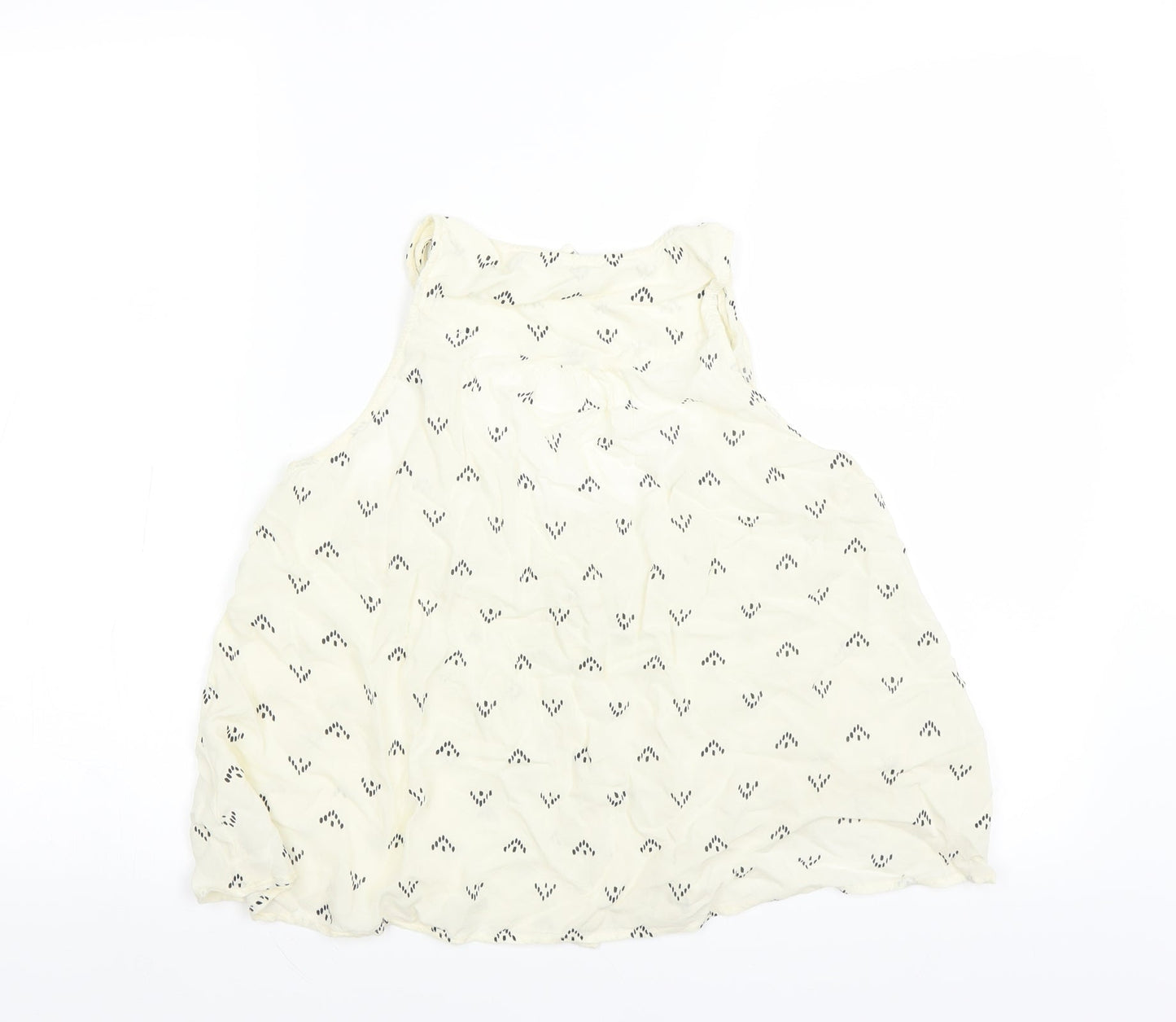 FOREVER 21 Womens Yellow   Basic Blouse Size S