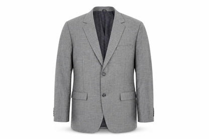 Preworn Mens Grey Check  Jacket Suit Jacket Size 42