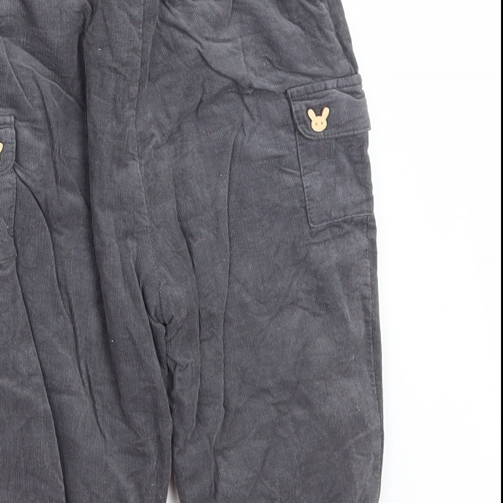 Cadet rousselle Boys Grey  Corduroy Jogger Trousers Size 18 Months