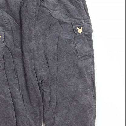 Cadet rousselle Boys Grey  Corduroy Jogger Trousers Size 18 Months