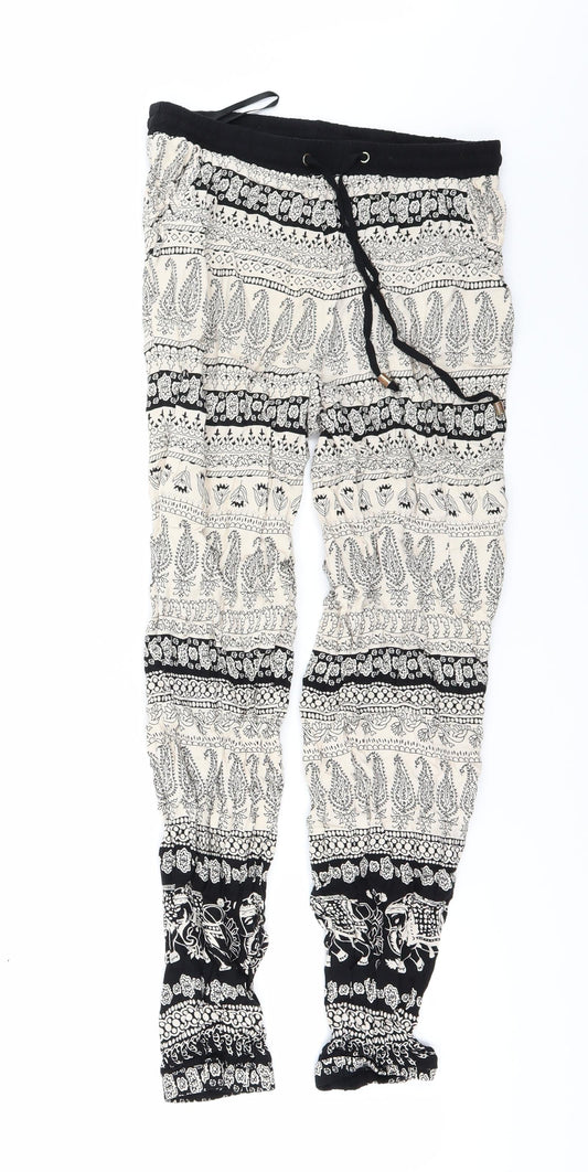 Womens UK Size 10 Atmosphere Regular Fit  Beige Trousers