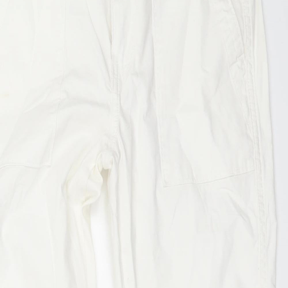 Gap Womens White  Denim Straight Jeans Size 6 L27 in